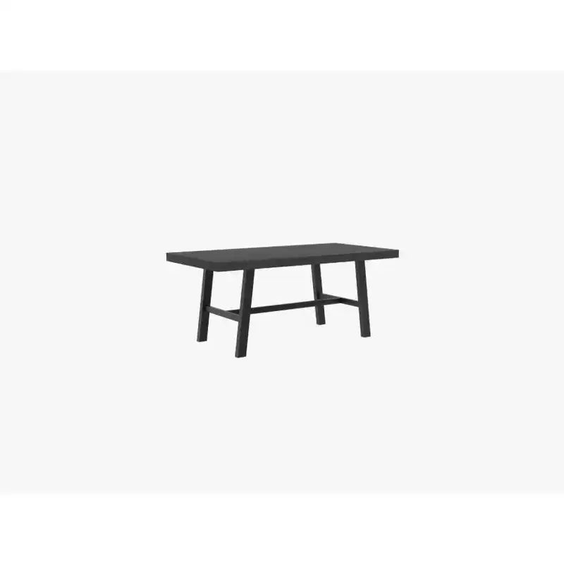 Industrial Rectangular Table (MDF+PB+Iron Frame, J2 Model)