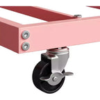 Cama nido doble de metal con colchón adicional, estructura resistente, ruedas con freno y listones de metal. Ideal para dormitorio, habitación de invitados o sala de estar.