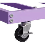 Cama nido doble de metal con colchón adicional, estructura resistente, ruedas con freno y listones de metal. Ideal para dormitorio, habitación de invitados o sala de estar.