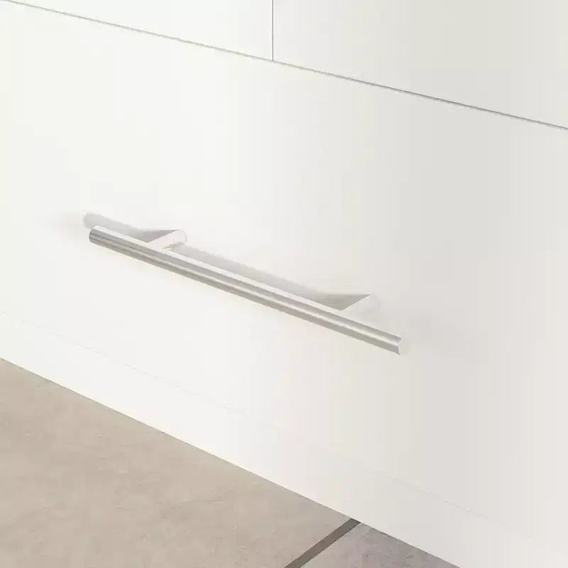 Armario de doble puerta con barra para colgar y cajón, organizador de ropa para dormitorio que ahorra espacio