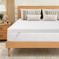 Dyonery 3 Cooling Gel Memory Foam Mattress Topper  High-Density, Breathable with Removable Cover, Back Pain Relief, Twin & Queen Sizes