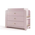 Graco Read-with-Me 3 Drawer Chest with Bookshelves and Removable Changing Topper