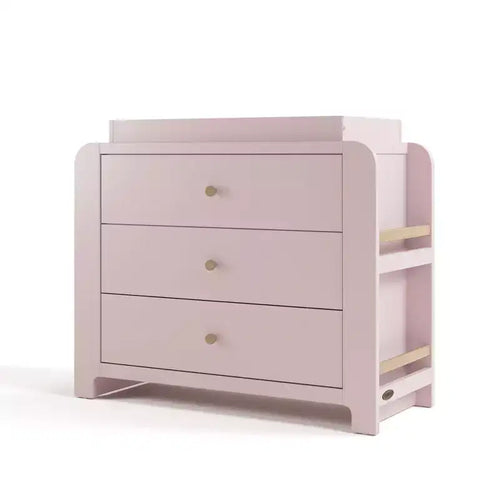 Graco Read-with-Me 3 Drawer Chest with Bookshelves and Removable Changing Topper