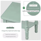 Consola de Madera Maciza Rústica de 23.7 pulgadas con 3 Cajones y Estante Inferior, Gris